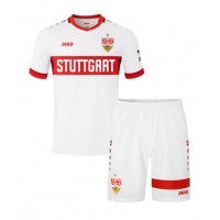 Stroje piłkarskie Stuttgart Koszulka Podstawowej dla dzieci 2024-25 Krótki Rękaw (+ szorty)